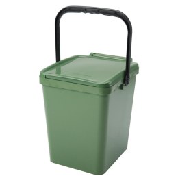 Kosz pojemnik do segregacji sortowania śmieci i odpadków - zielony Urba 21L