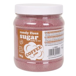 Kolorowy cukier do waty cukrowej brązowy o smaku kawy 1kg