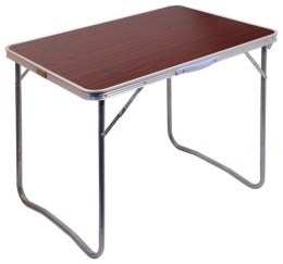 Składany stół kempingowy BALATON brązowy