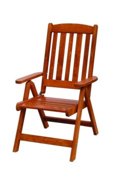 Drewniane krzesło ogrodowe LUISA