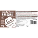 Kolorowy cukier do waty cukrowej brązowy o smaku coca-coli 1kg