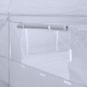 Szklarnia foliowa 250 cm x 400 cm (10 m2) biała