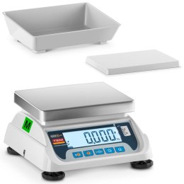 Waga stołowa 2 platformy interfejs RS232 15 kg / 5 g LCD M LEGALIZACJA