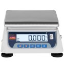 Waga stołowa 2 platformy interfejs RS232 15 kg / 5 g LCD M LEGALIZACJA