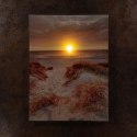 Podświetlany obraz - Zachód słońca, 1 LED, 30 x 40 cm