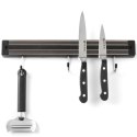 Listwa magnetyczna na noże z haczykami dł. 300 mm - Hendi 820209