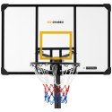 Zestaw kosz do koszykówki mobilny regulowany na stojaku wys. 230-305 cm