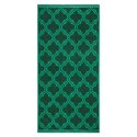 Ręcznik Castle - 50 x 100 cm, zielony