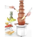 Fontanna do czekolady fondue 6 poziomów stalowa 300 W - Hendi 274163