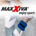 MAXXIVA Mankiety obciążające 2 x 1 kg, niebieskie