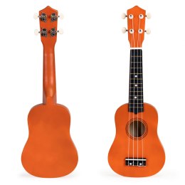 Gitara ukulele dla dzieci drewniana 4 struny nylonowe