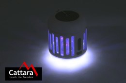 Ładowalna latarka Cattara z bluetooth + pułapka na owady UV
