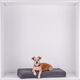 Poduszka dla psa rozmiar S, ciemnoszara, 79 x 60 x 10 cm