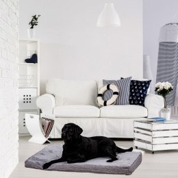 Poduszka dla psa rozmiar S, 79 x 60 x 10 cm, ciemnoszara