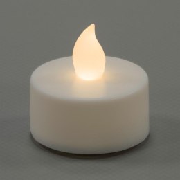 Dekoracyjny zestaw świeczek LED na baterie, biały, 12 sz