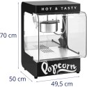 Maszyna urządzenie do prażenia popcornu 4-5 kg/h 1.2 l czarna