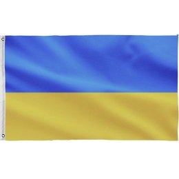FLAGMASTER Flaga Ukrainy, 120 x 80 cm