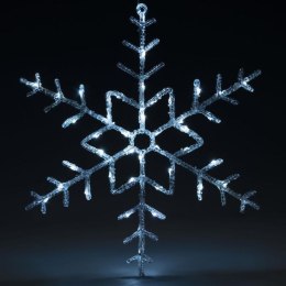 NEXOS Świąteczna LED dekoracja, płatek śniegu, 42 diody LED,