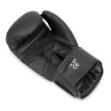 Rękawice bokserskie sparingowe T-407-Black 10 ozRękawice bokserskie sparingowe czarne matowe Taver T-407-Black 8 oz