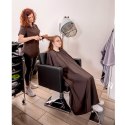 Fotel fryzjerski barberski kosmetyczny z podnóżkiem Physa BEDFORD - czarny