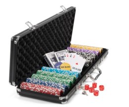 Zestaw do pokera, kompletny zestaw, 500 szt.