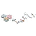 Mata piankowa puzzle 105x105cm + piankowe figurki Nukido Town