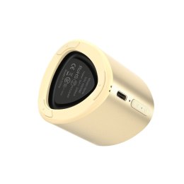 Mały Mini głośnik bezprzewodowy TWS Nimo Bluetooth 5.3 5W złoty