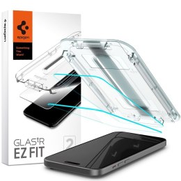 Szkło hartowane Glas.tR EZ Fit na iPhone 15 Plus - ZESTAW 2 szt.