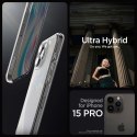 Etui Ultra Hybrid na iPhone 15 Pro przezroczyste