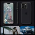 Etui Ultra Hybrid na iPhone 15 Pro przezroczysto-czarne