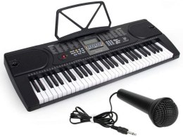 Keyboard Organy 61 Klawiszy Zasilacz Mikrofon MK-2106 Przecena 1