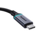 Przedłużacz kabla przewodu USB-C 10Gbps 0.5m czarny