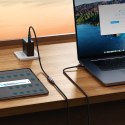 Przedłużacz kabla przewodu USB-C 10Gbps 0.5m czarny