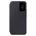 Etui pokrowiec z klapką okienkiem portfel na kartę Galaxy A34 5G Smart View Wallet czarne