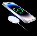 Magnetyczne etui iPhone 14 Plus MagSafe PQY Go Out Series laser color