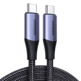 Kabel przewód USB-C 3.1 Gen 2 PD QC 100W 5A 1m czarny