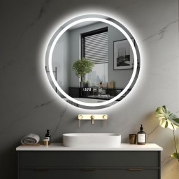 IREDA Lustro łazienkowe z oświetleniem LED, 70 cm