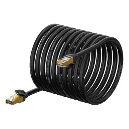 Kabel przewód sieciowy Ethernet LAN RJ-45 10Gbps skrętka 20m czarny