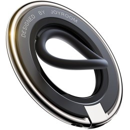 Magnetyczny uchwyt na telefon MagSafe ring na palec czarny
