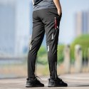 Komfortowe spodnie rowerowe oddychający materiał rozmiar S czarne