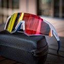 Okulary rowerowe z polaryzacją i filtrem UV 400 białe