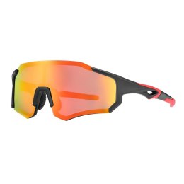 Okulary rowerowe z polaryzacją i filtrem UV 400 czerwone