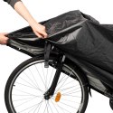 Wodoodporny pokrowiec na rower z otworem na blokadę koła rozmiar XL - czarny