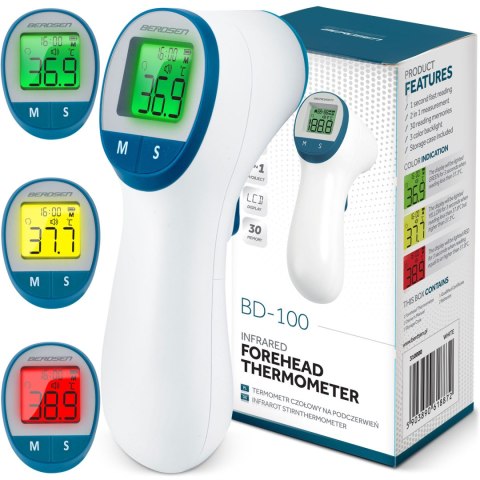 Termometr bezdotykowy na podczerwień BD-100 Berdsen