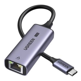 Adapter karta sieciowa Ethernet USB-C - RJ45 2.5G szary