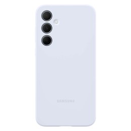 Oryginalne etui Silicone Case do Samsung Galaxy A35 niebieskie