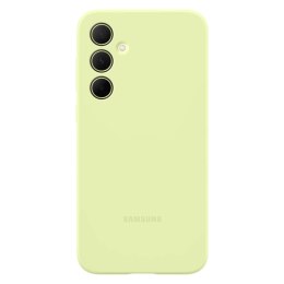 Oryginalne etui Silicone Case do Samsung Galaxy A35 zielone
