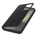 Oryginalne etui Smart View Wallet z klapką do Samsung Galaxy S24+ czarne