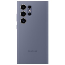 Oryginalne etui case Smart View Wallet z klapką do Samsung Galaxy S24 Ultra fioletowy