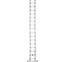 Drabina teleskopowa składana z aluminium 16 stopni 0.92-2.42/5 m